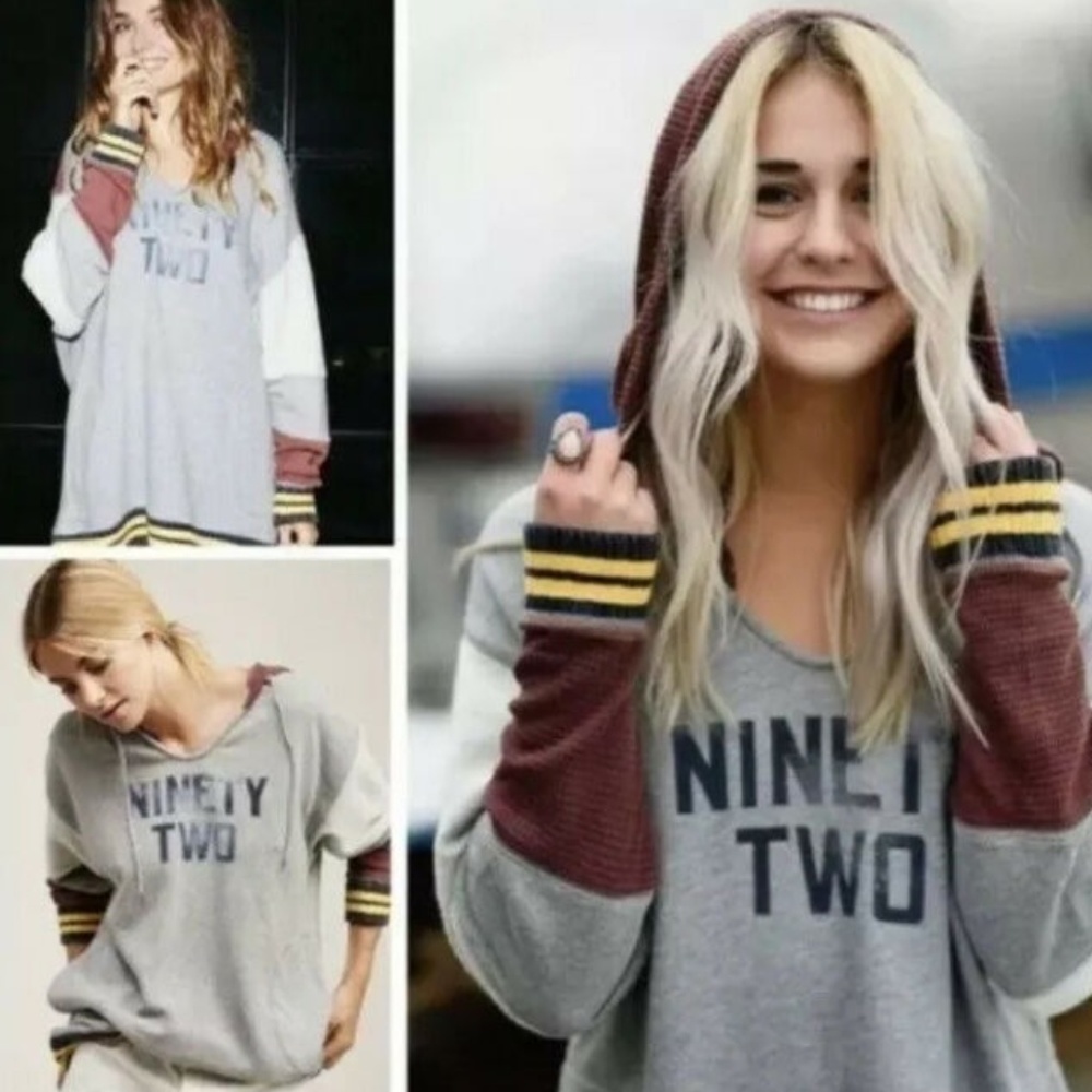 Free People Naomi Hoodie Sweatshirt